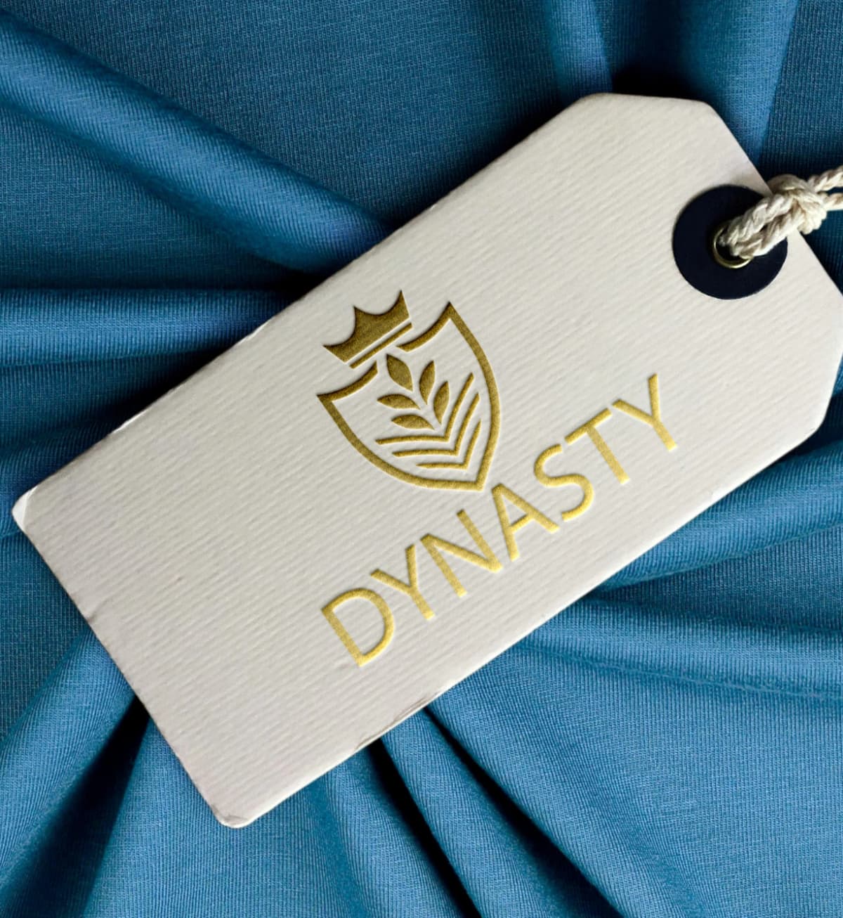 Embossed Foiled Hang Tags | Printed Tag