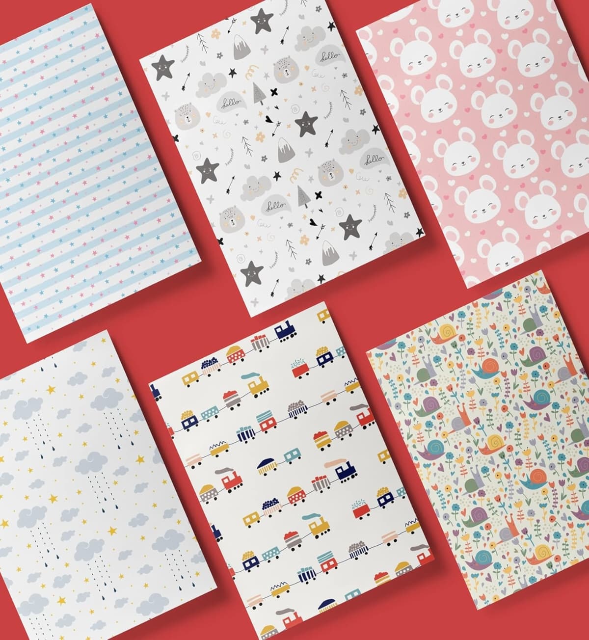 Gift Wrapping Sheets – Custom Printable Wrapping Paper alternate view
