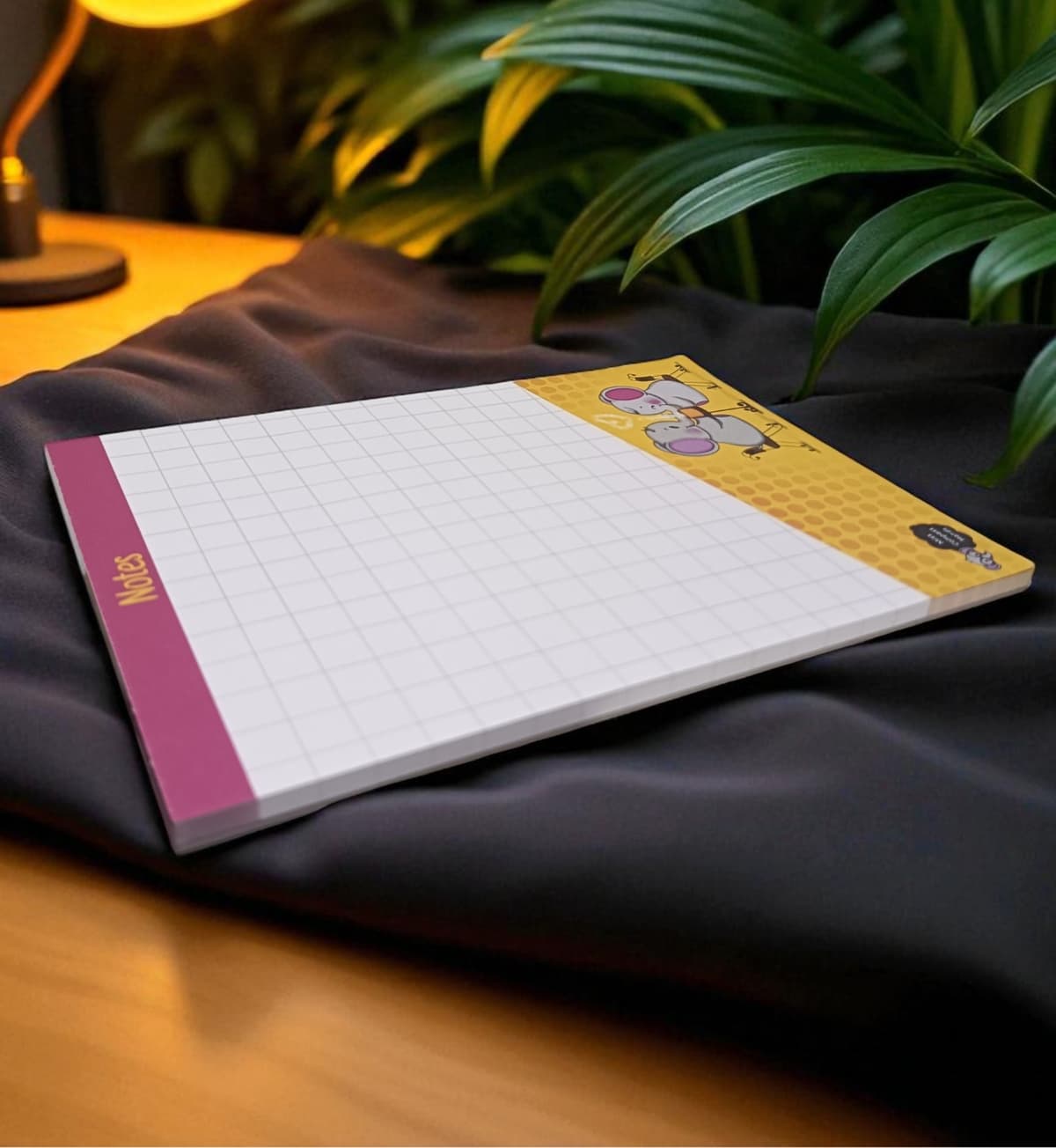 Custom Notepads with 400 Pages Spiral Bound | Personalized Print Notepads