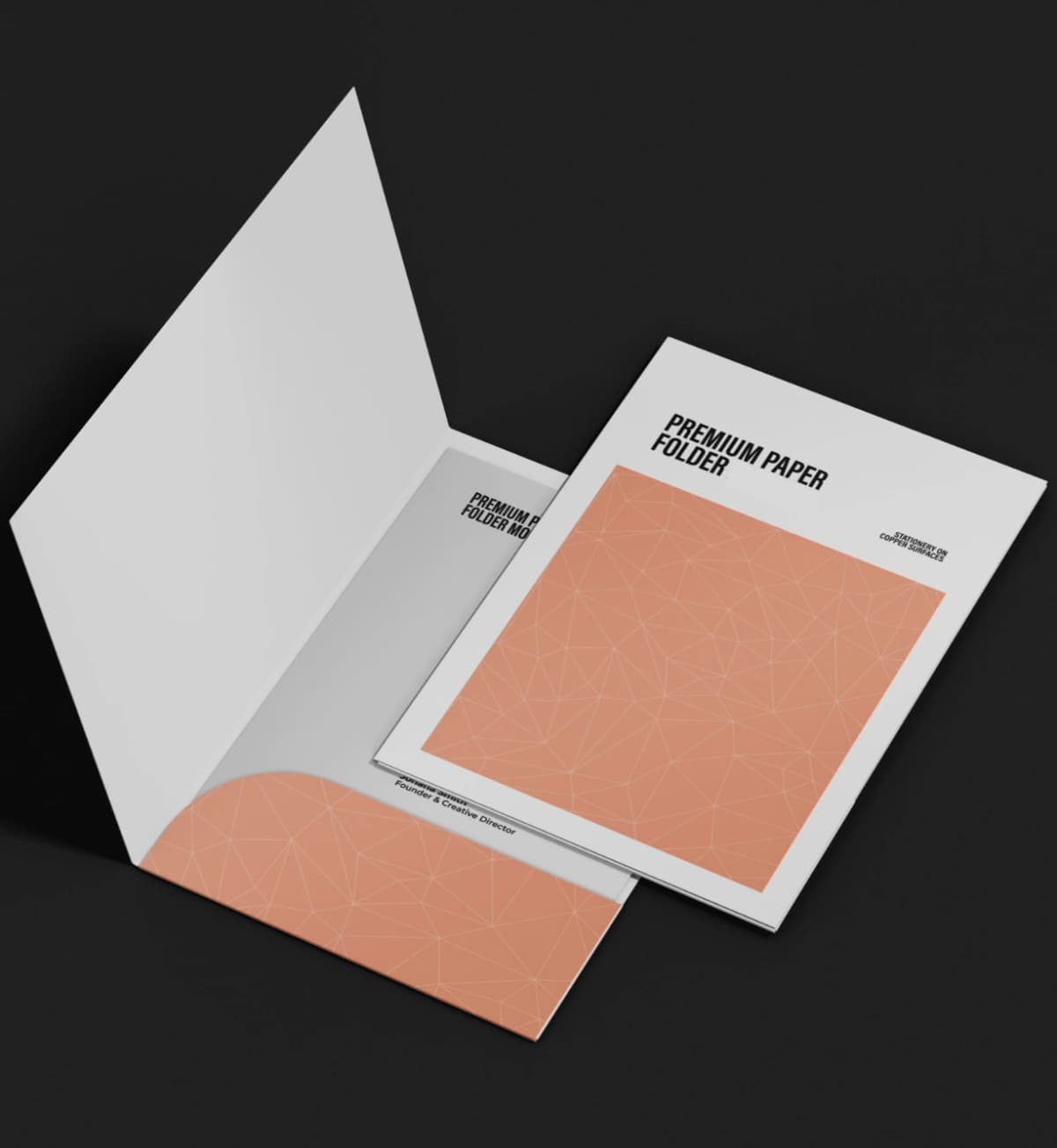 Custom Pocket Folders – Premium A4 Size Pocket Folder Printing