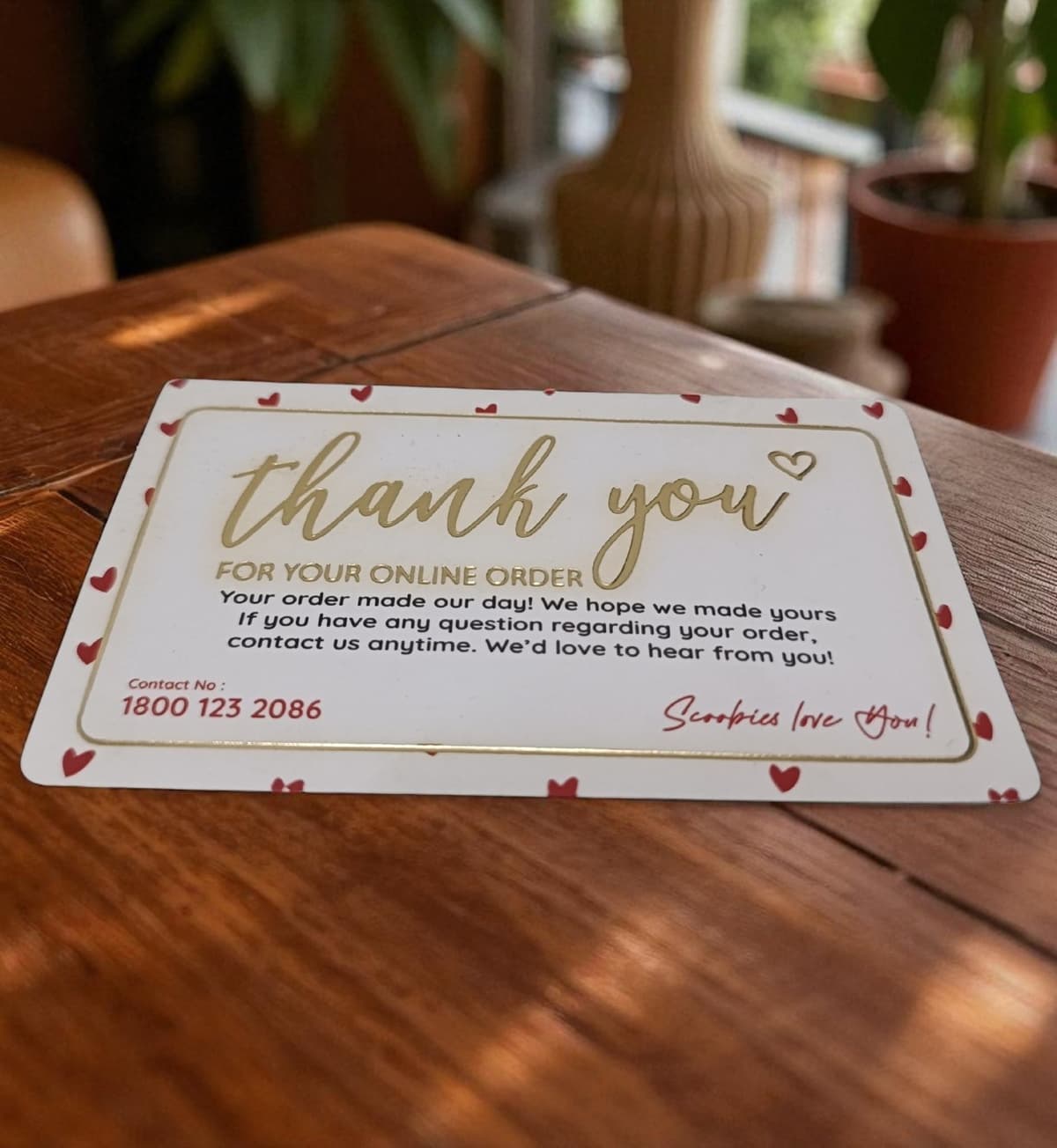 Printed Thank You Cards Set – Personalized and Custom Designs Available