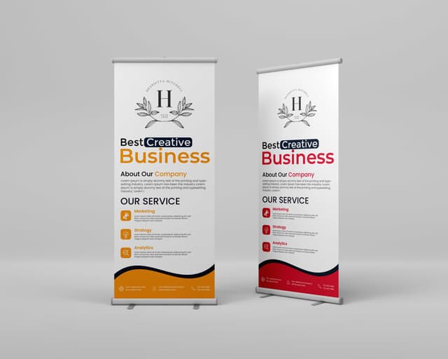 Roll Up Standees